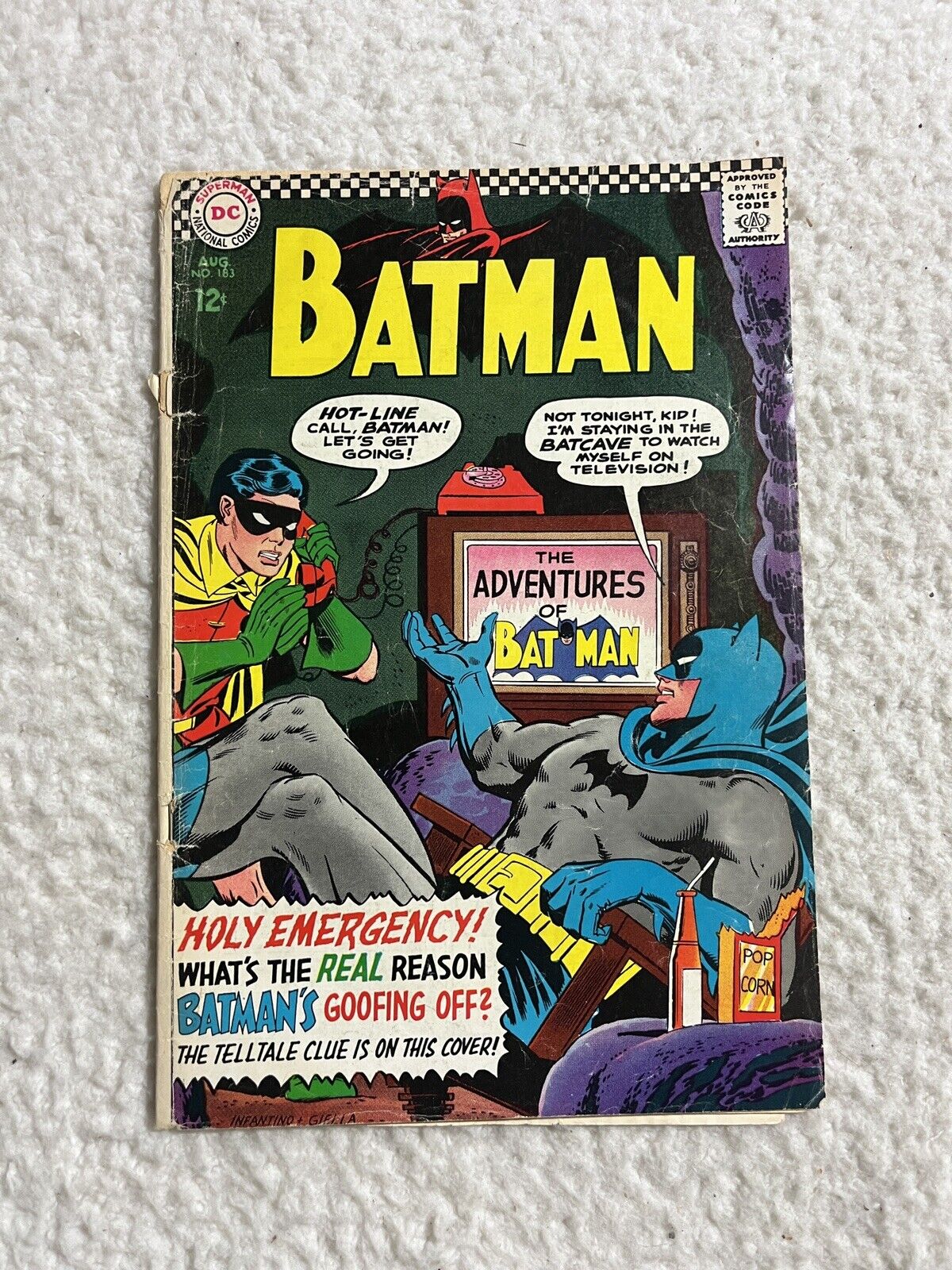 Batman #183 Silver Age 2nd Appearance Of Poison Ivy DC Comics 1966