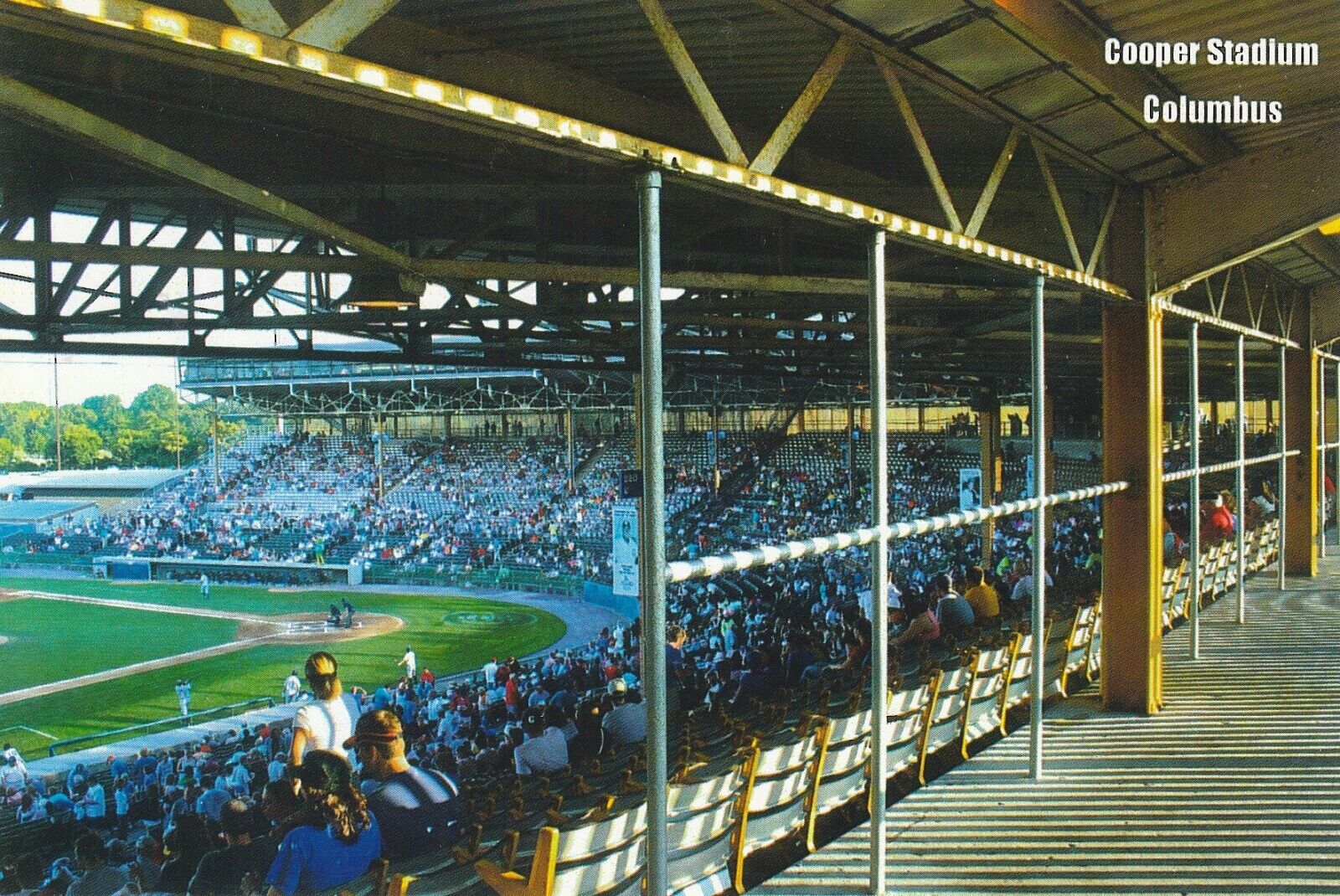 AAA Baseball\'s Columbus Clippers Cooper Stadium Postcard - Privately Published