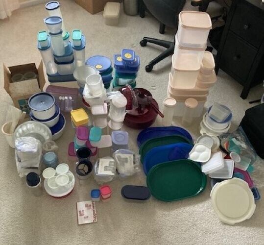 Tupperware assortment of mostly brand-new items