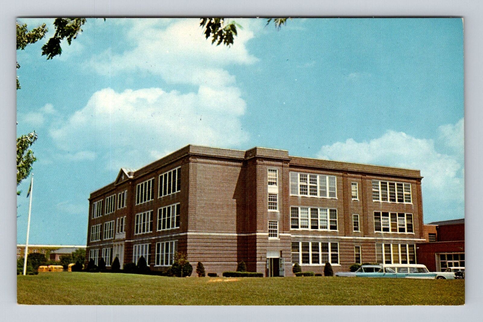 Milford DE-Delaware, Milford High School, Antique, Vintage Souvenir Postcard