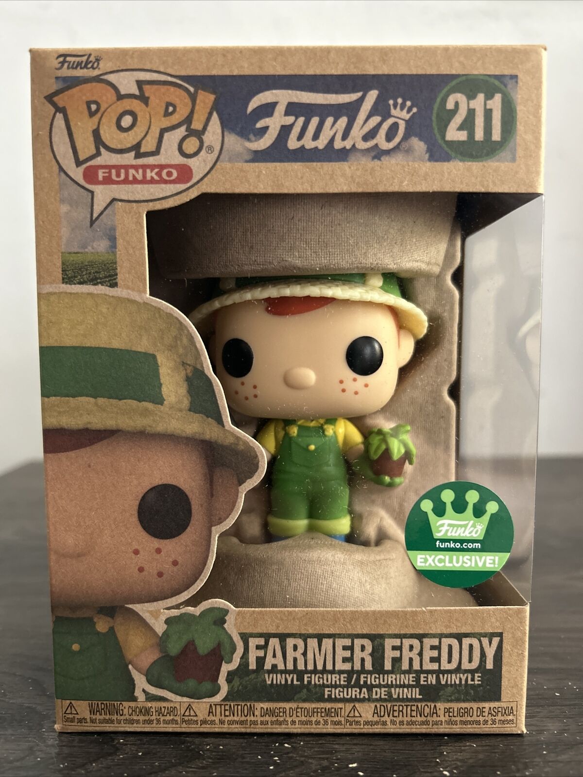 Funko Pop - Farmer Freddy - Earth Day Funko Shop Exclusive #211