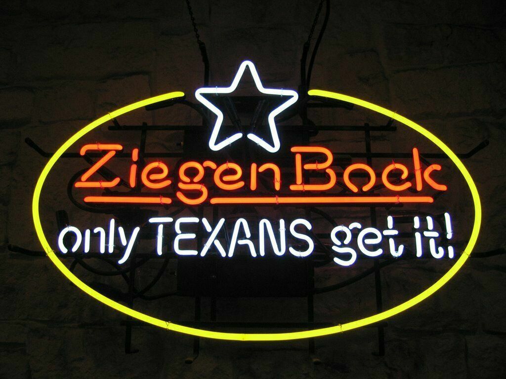 Ziegenbock Only Texans Get It Neon Wall Sign Personaised Neon Sign Decor 24\
