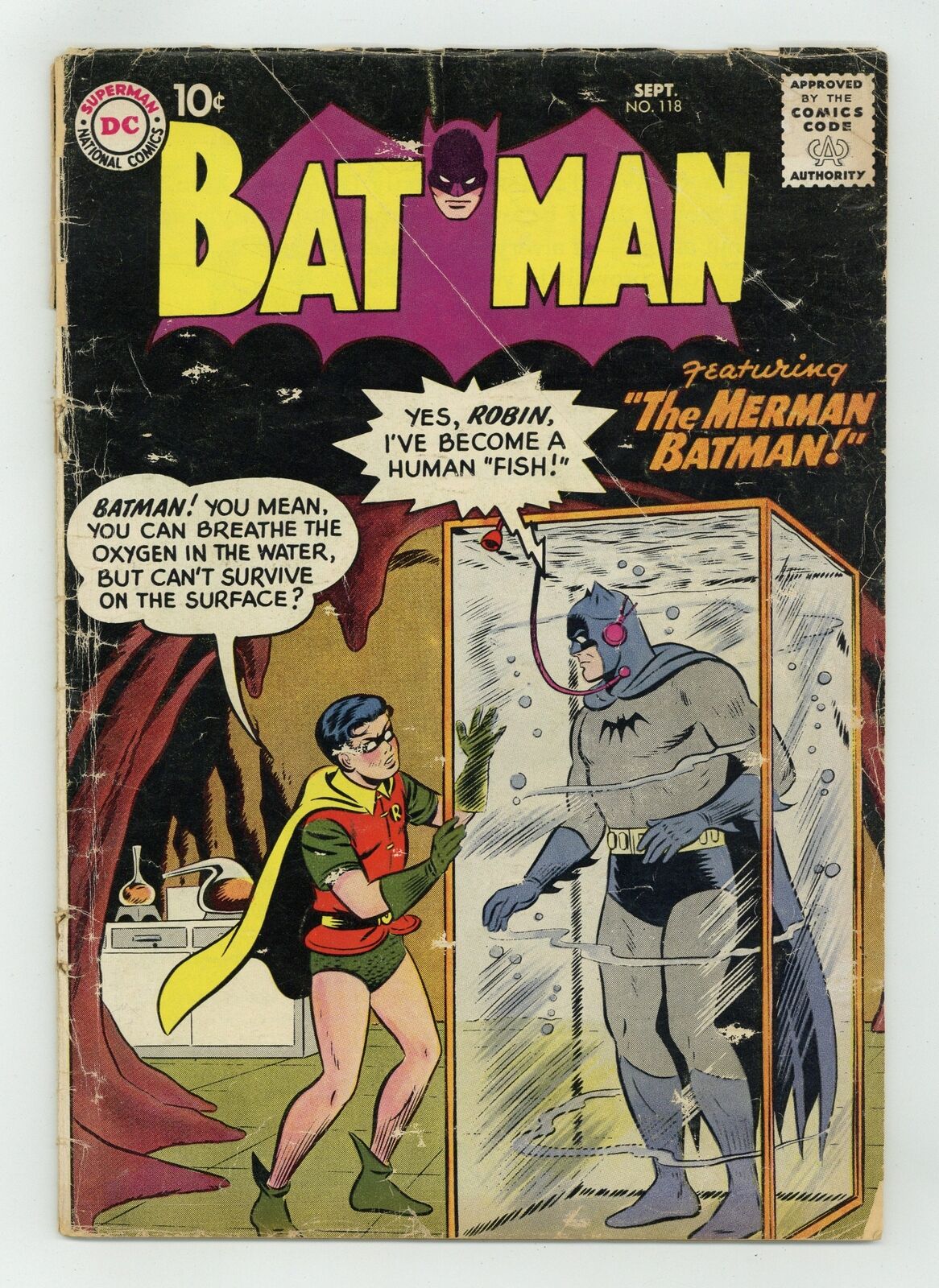 Batman #118 GD 2.0 1958