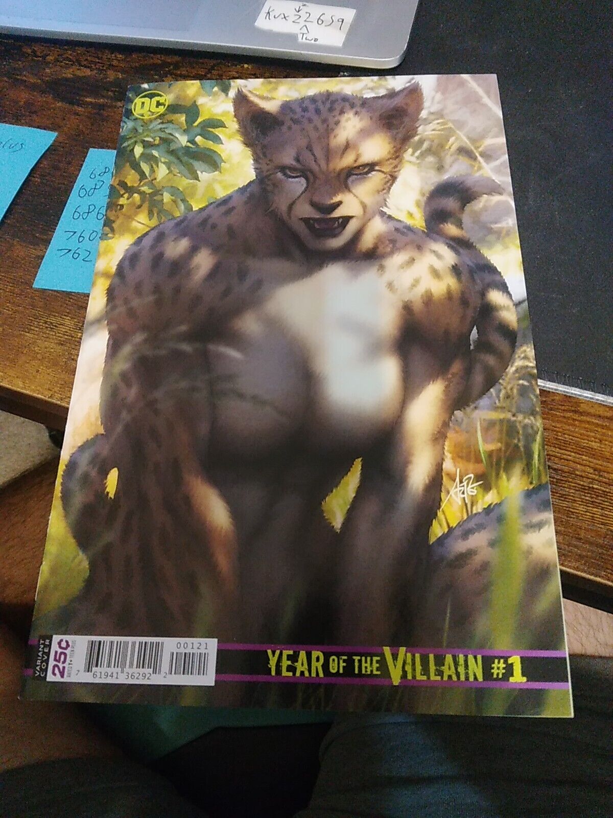 DC Year Of The Villain Special #1 Cheetah ArtGerm Variant (1:100) NEW BAG/BOARD