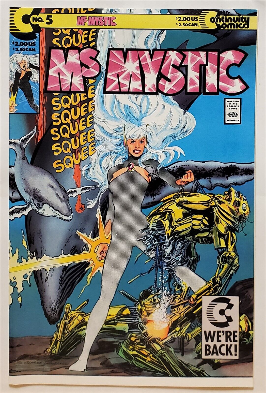 Ms. Mystic #5 (Aug 1990, Continuity) 7.0 FN/VF 