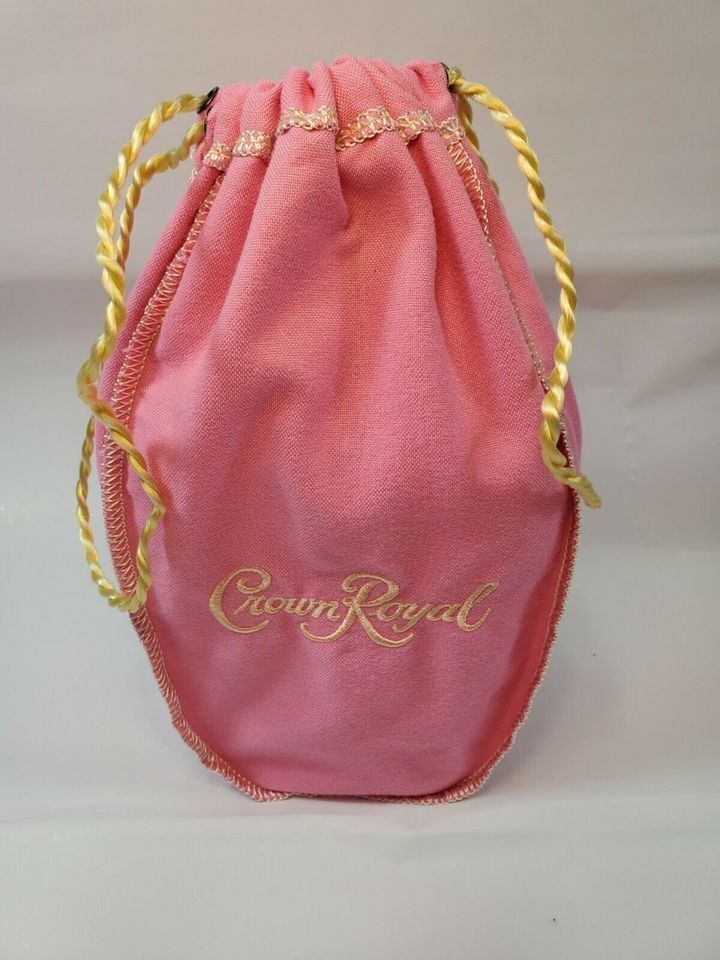 Custom Crown Royal Pink 750ml size Bag