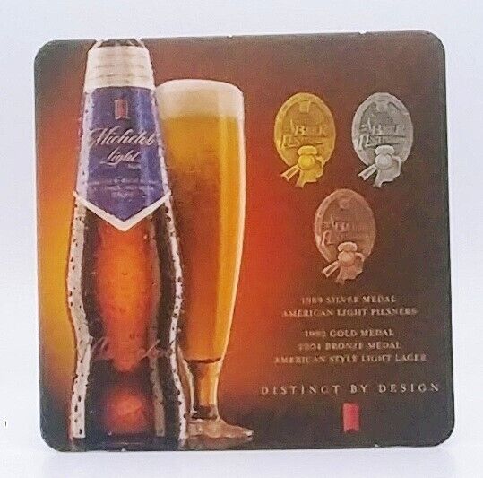 2007 Michelob Light Distant By Design Beer Coaster-4PS03