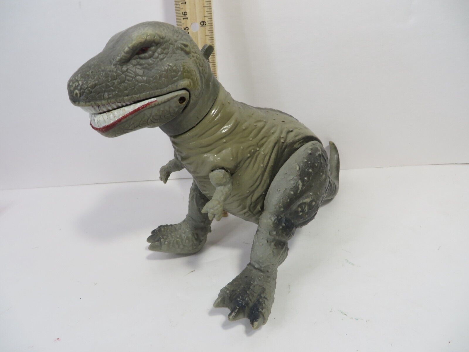 Vintage Dinosaur Warrior Tyrannosaurus Rex Toy Figure HG Toys 1987 T Rex 