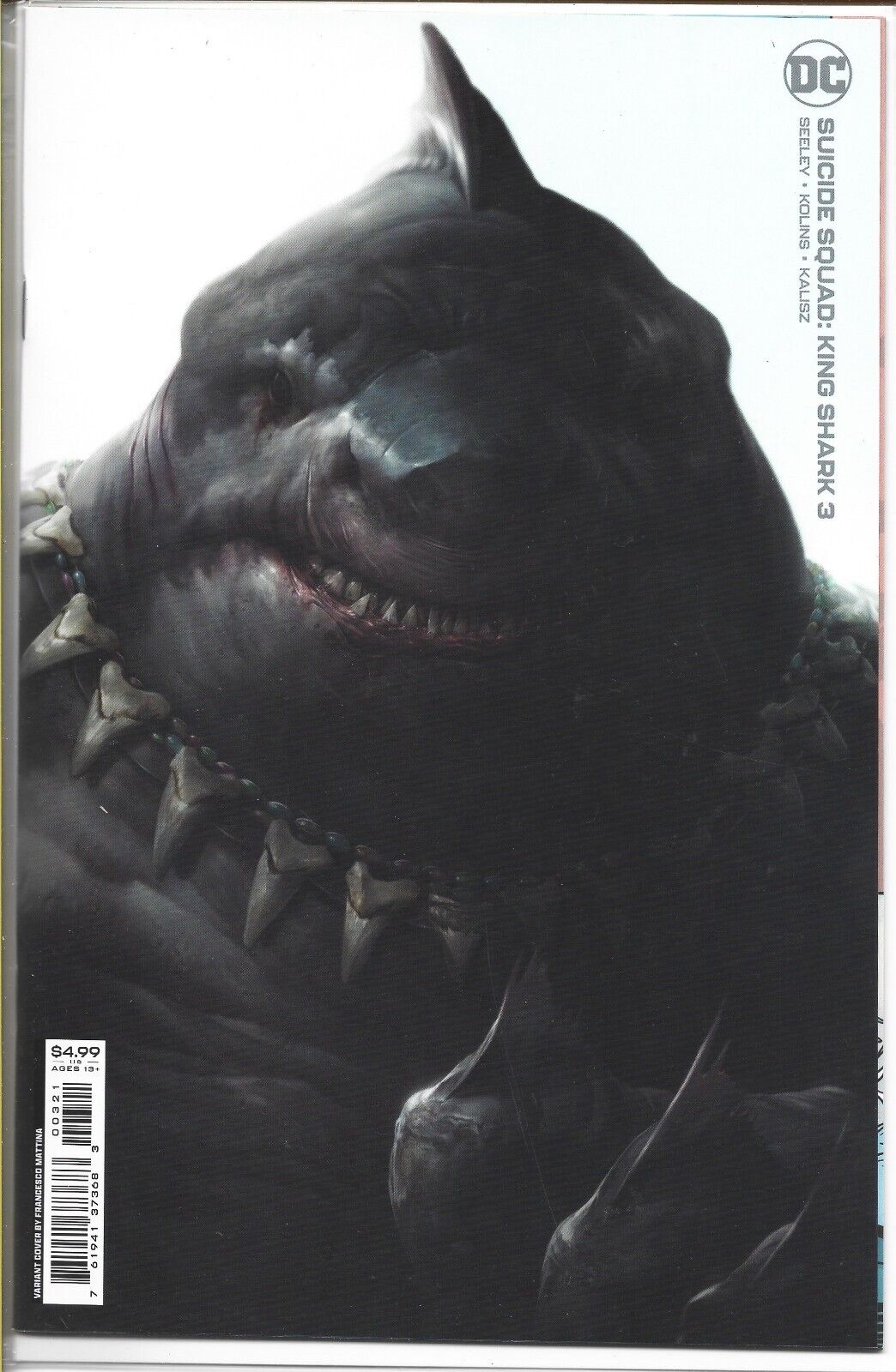 SUICIDE SQUAD KING SHARK #3 COVER B DC COMICS 2022 NEW UNREAD BAGGED BOARDED