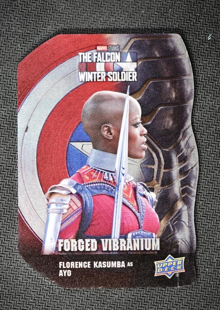 2022 UD Falcon & Winter Soldier Forged Vibranium #FV-10 Florence Kasumba as Ayo