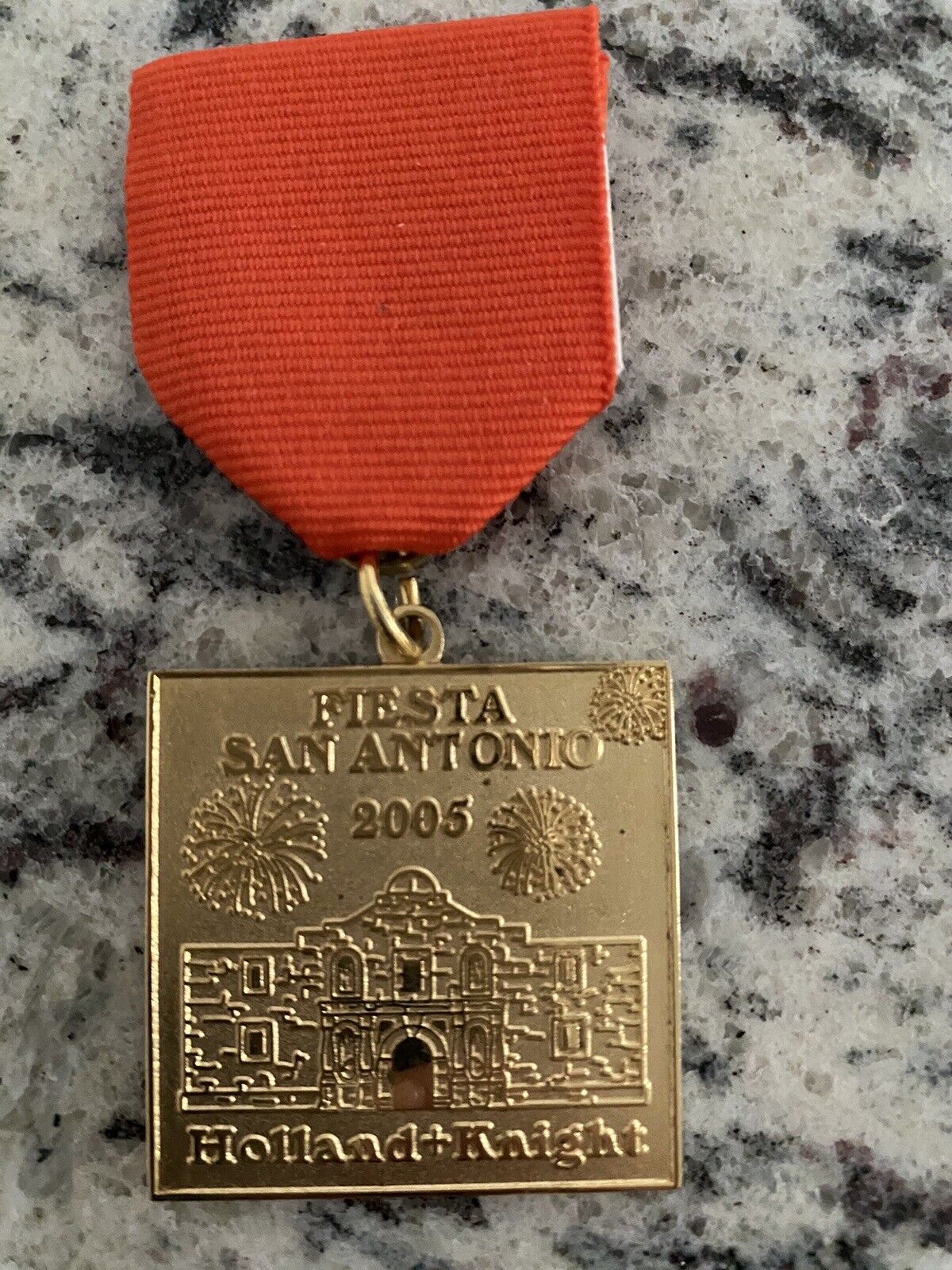 RARE Fiesta Medal 2005 HOLLAND & KNIGHT  — A Must Have For Avid Collectors