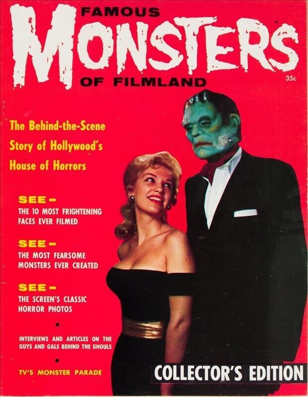 Famous Monsters of Filmland #1 Photocopy Magazine