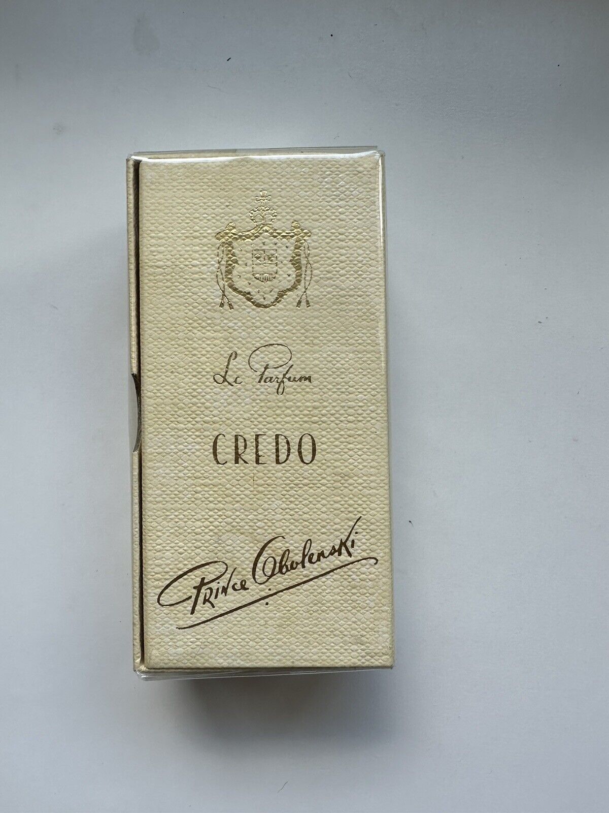 Vintage Prince Obolenski Credo Le Parfum 3/4 Fl. Oz. 1000 C SEALED NEW RARE