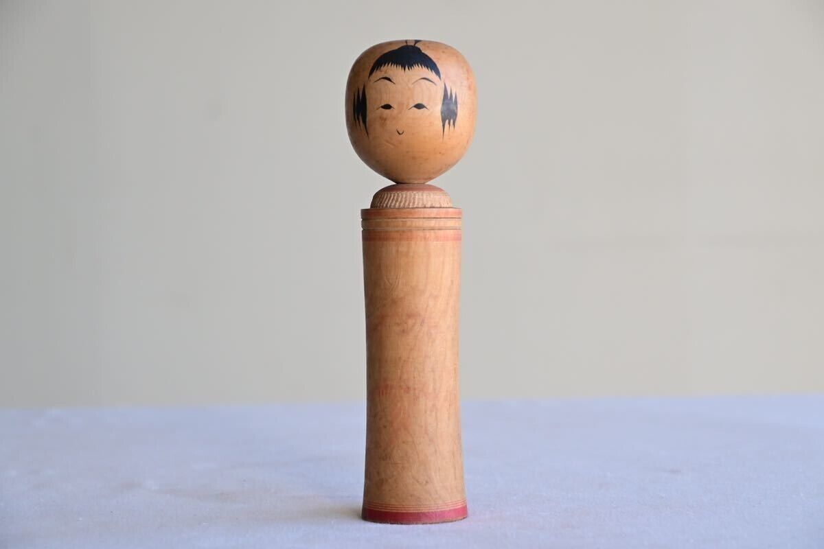 Antique Kenzaburo Oe Old Japanese Kokeshi Doll Local Toy Traditional Craft Wood