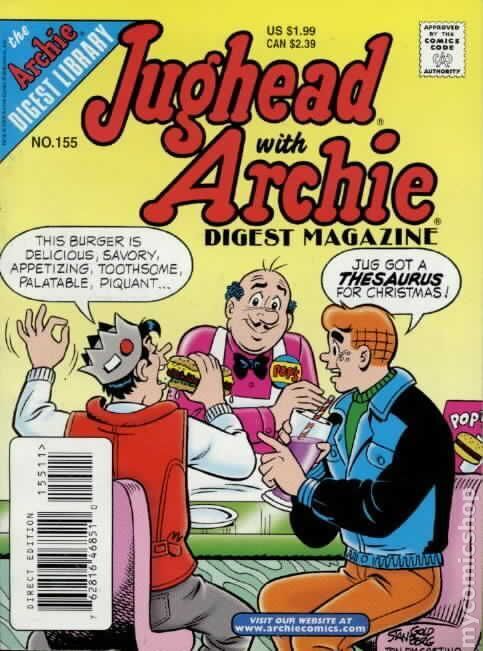 Jughead with Archie Digest #155 NM 2000 Stock Image