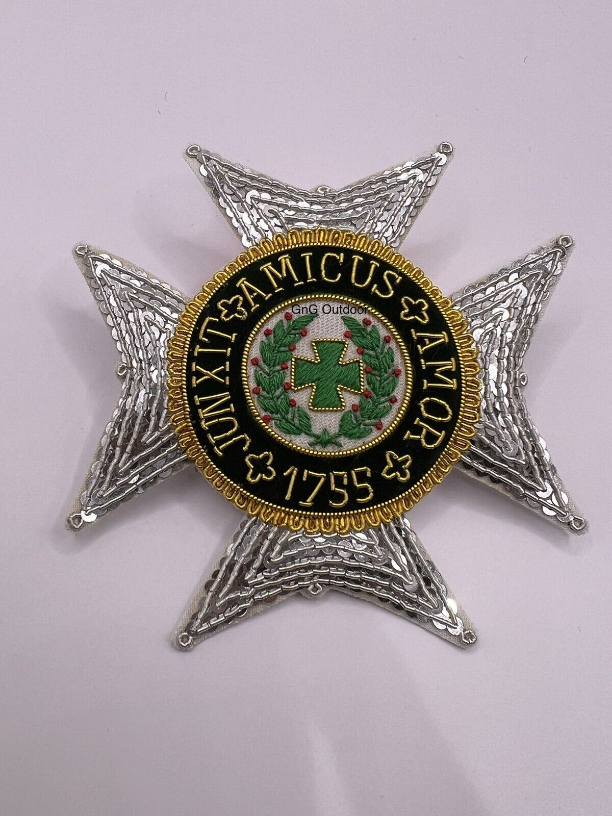 Nelson Order of St. Joachim Badge Order Of Nelson Hand Embroidered Badge