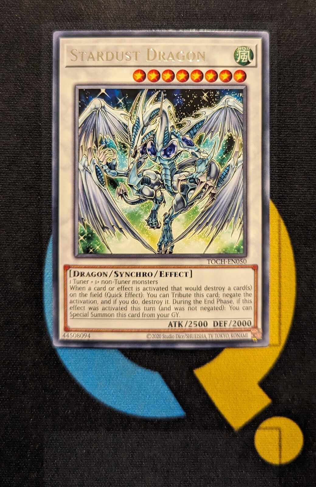 TOCH-EN050 Stardust Dragon Rare YuGIOh TCG Card