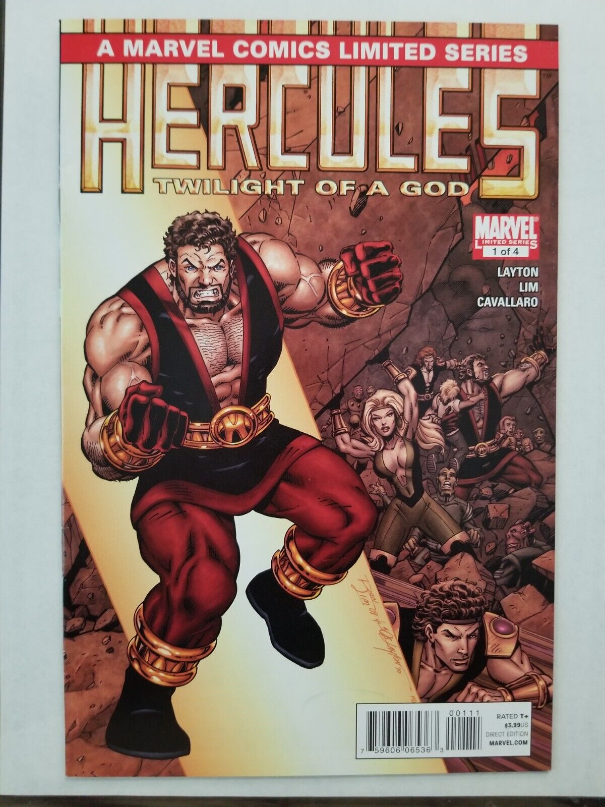 Hercules: Twilight of a God #1 1st Juno (Marvel)
