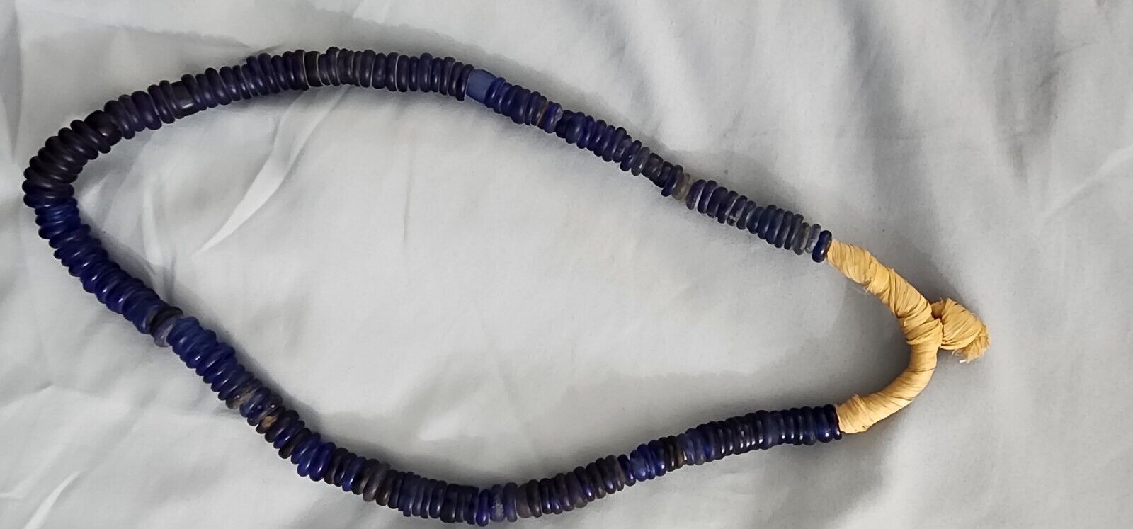 Strand of Russian Blue Cobalt Beads
