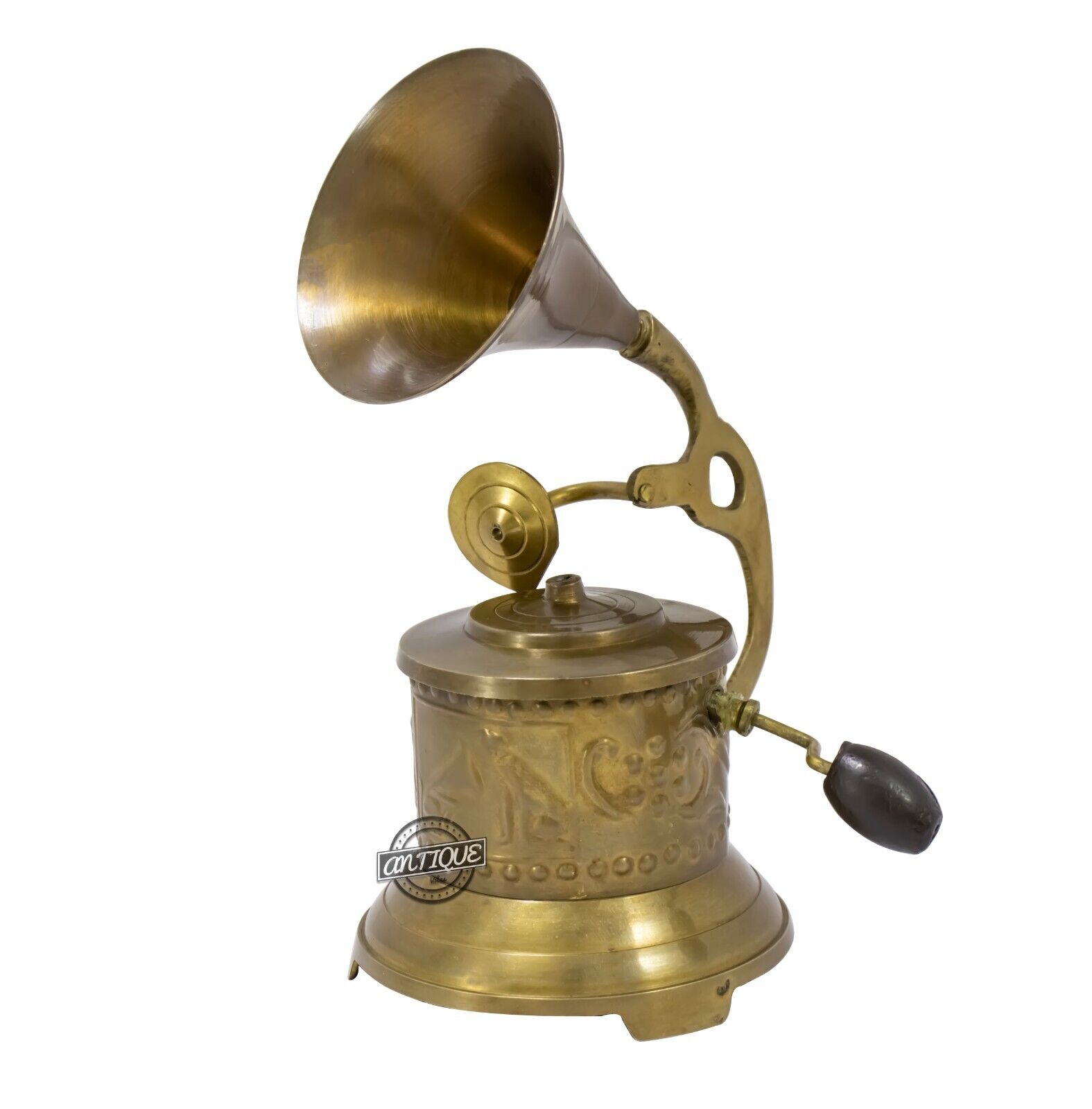 Vintage Style Gramophone Brass Best Gift For Studio/Home Decor Gift -Non-Working