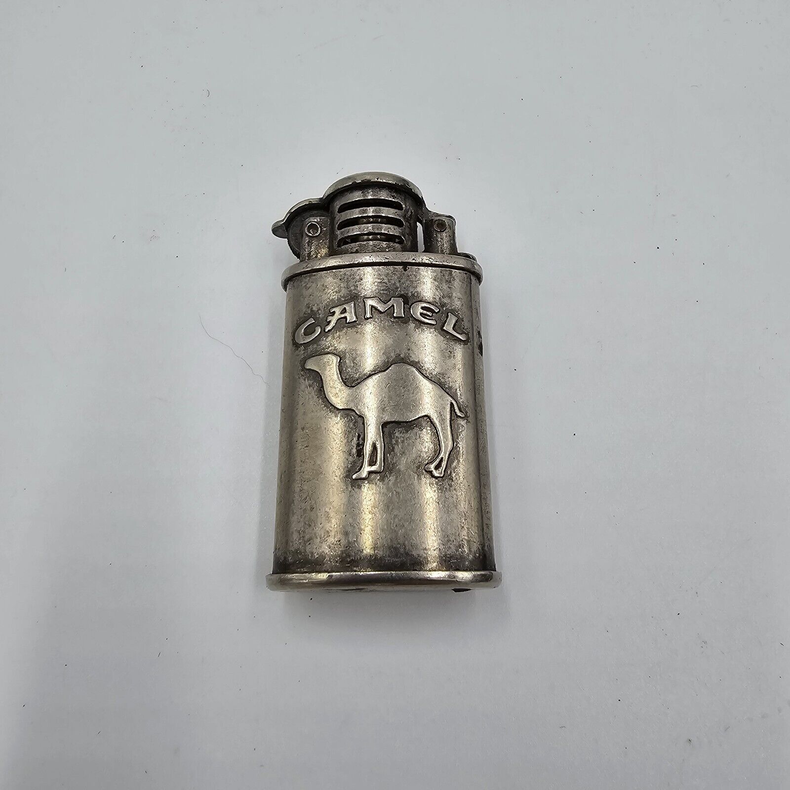Vintage Pewter Camel Lighter