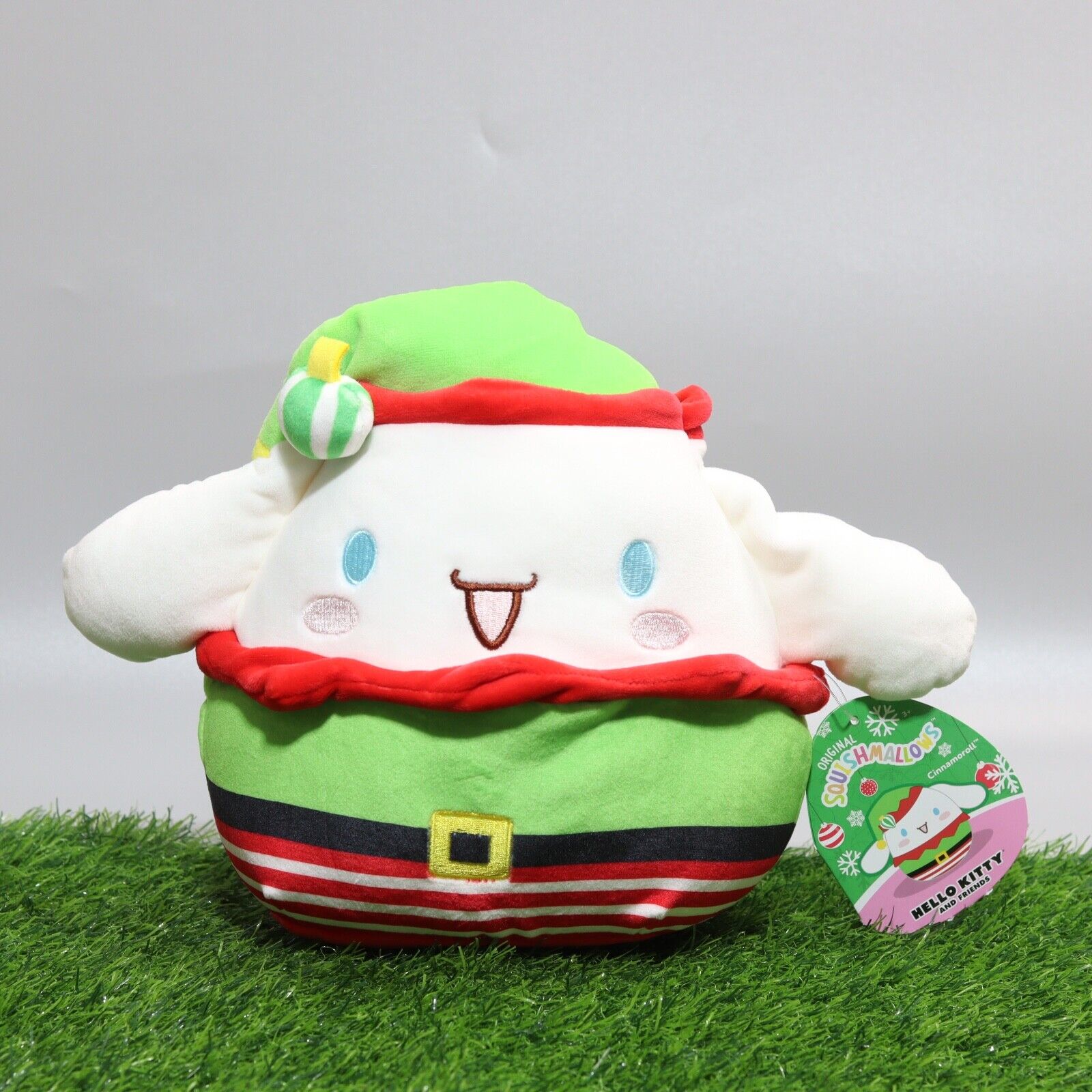 Squishmallows Sanrio Christmas Holiday Cinnamoroll Elf Plush - 8\