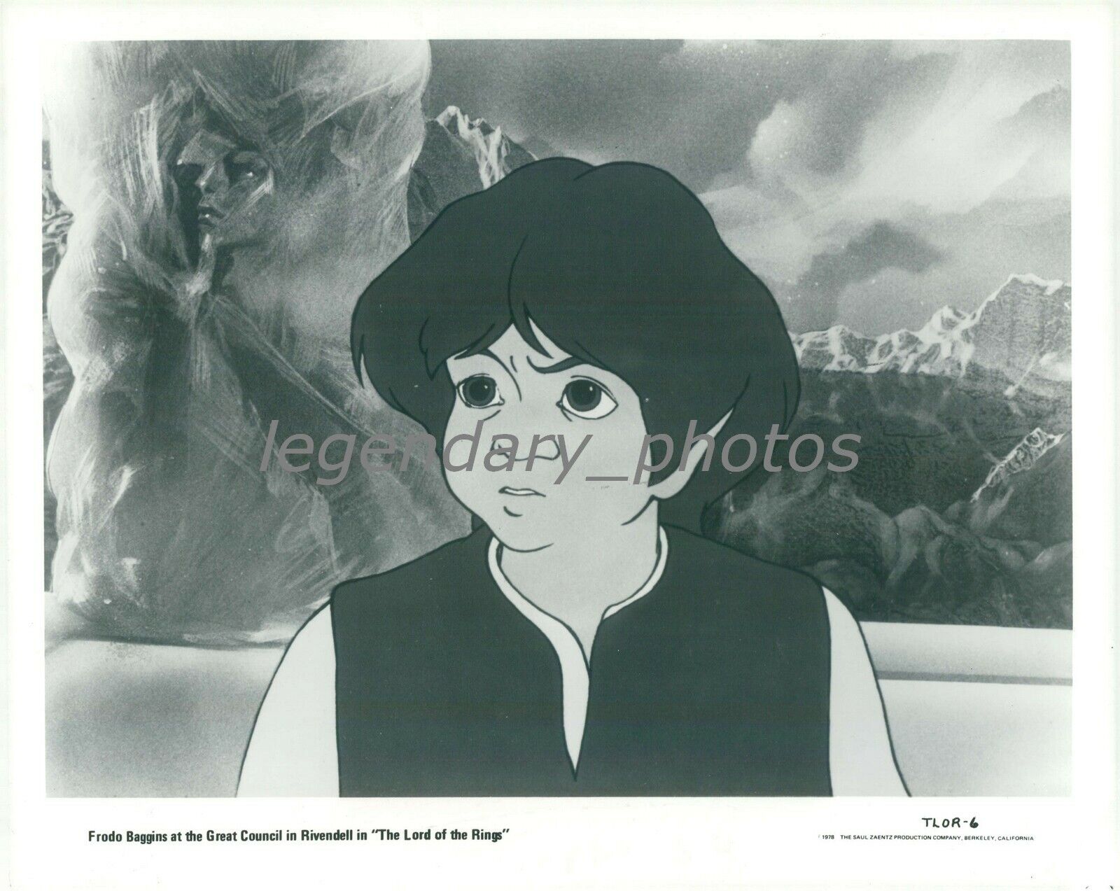 1978 Frodo Baggins in Animated The Lord of the Rings Original Press Photo