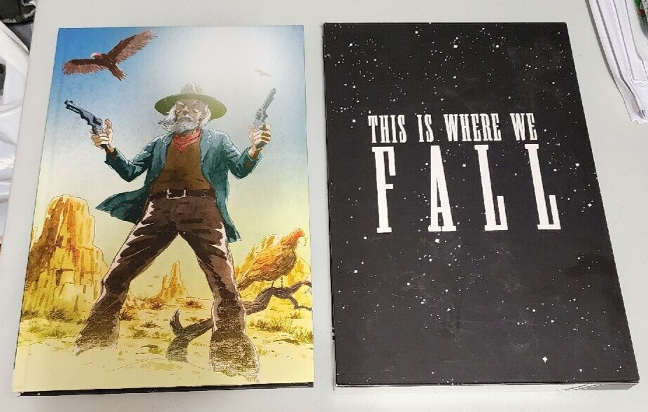 This is Where We Fall Hardcover Book w/ Slipcase Chris Miskiewicz & Vincent King