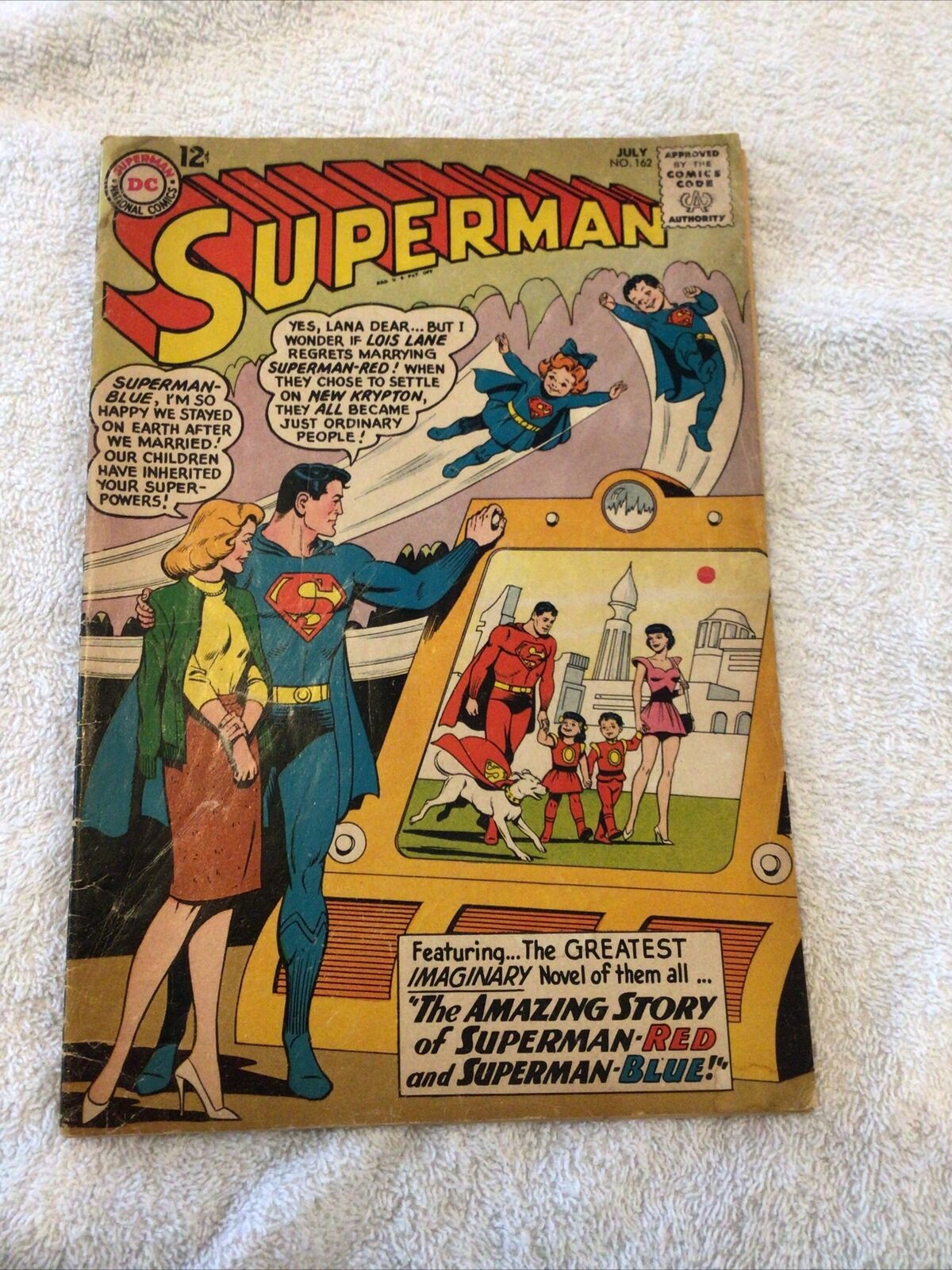 Superman #162 Silver Age 1963 DC Comics
