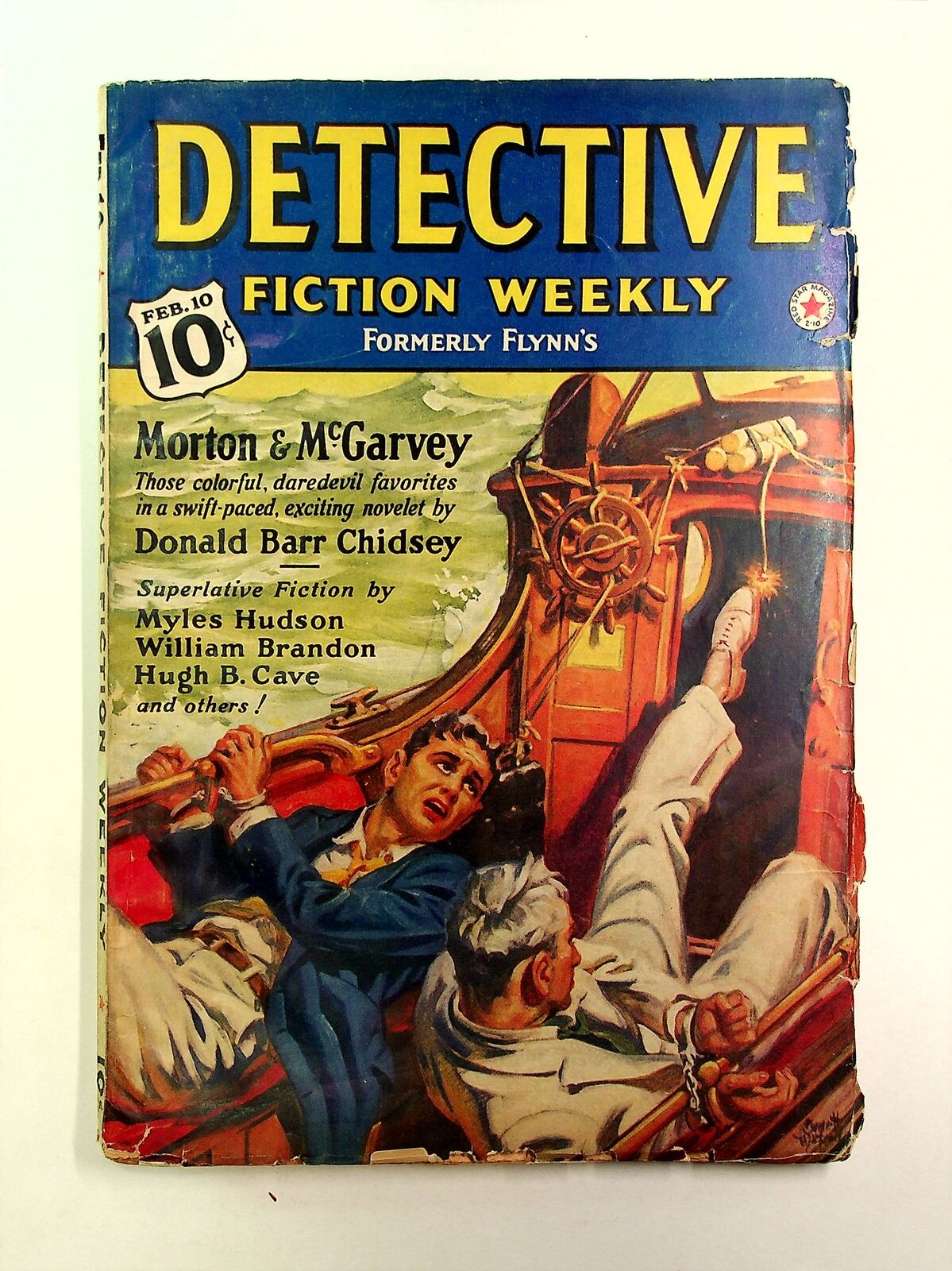 Detective Fiction Weekly Pulp Feb 10 1940 Vol. 134 #5 VG