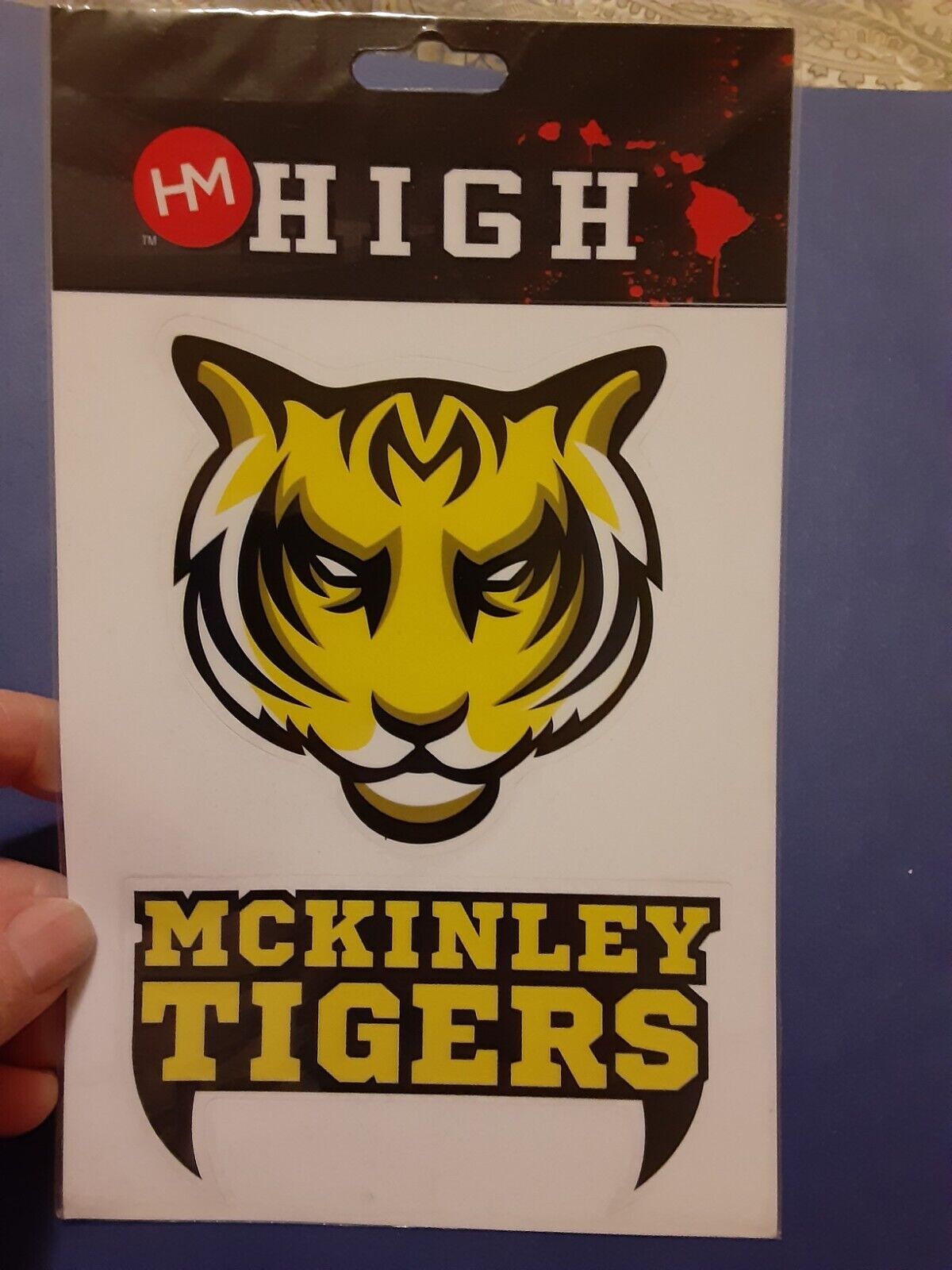 McKinley High School Tigers Honolulu large sticker decal pkg