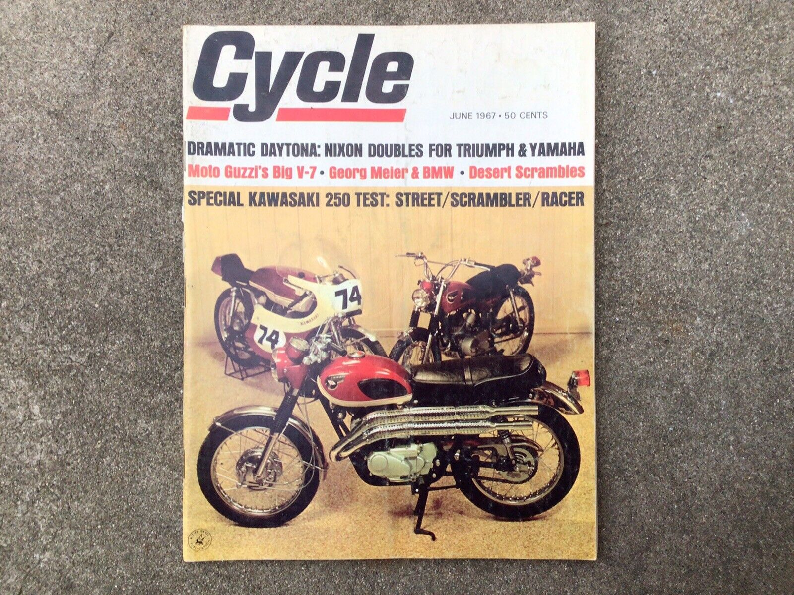 CYCLE - MAGAZINE - JUNE  1967