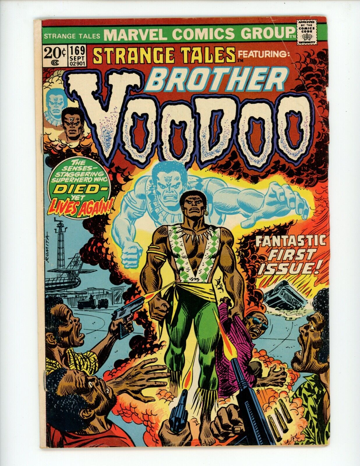 Strange Tales #169 Comic Book 1973 FN- Marvel 1st App Brother Voodoo