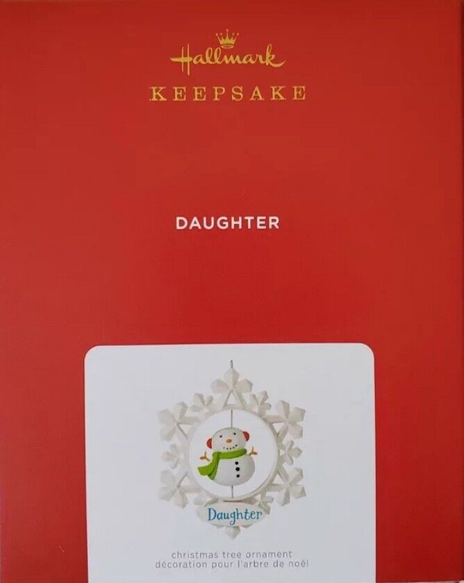 Hallmark Keepsake Daughter Snowflake 2021