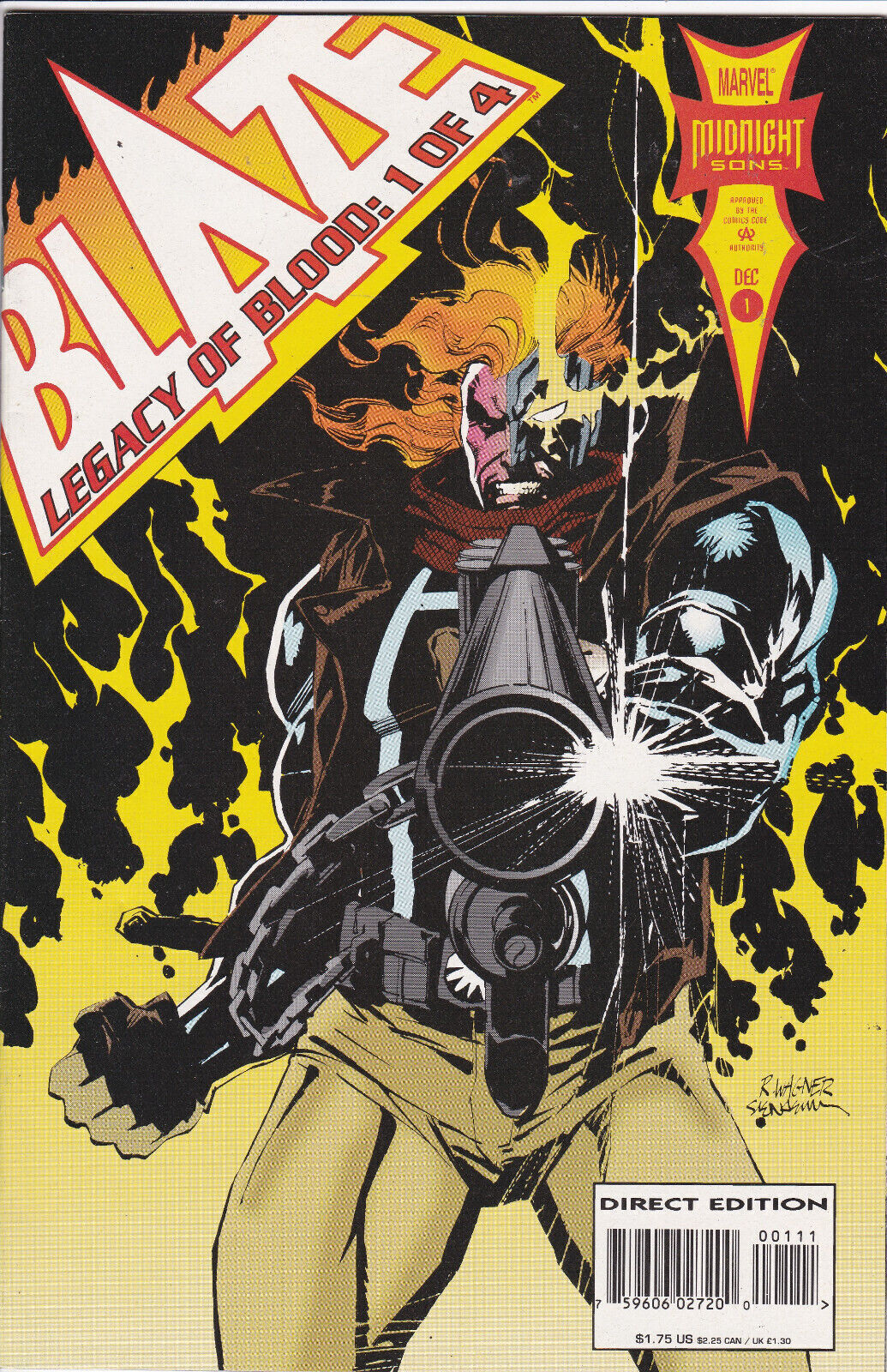 Blaze: Legacy of Blood #1,  Mini (1993-1994) Marvel Comics