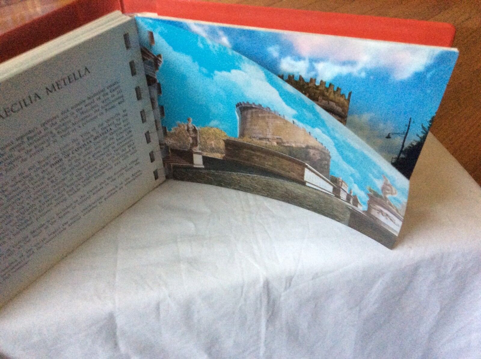 Italy rome travel book Guide Monument Past Present Archeological Restore VTG