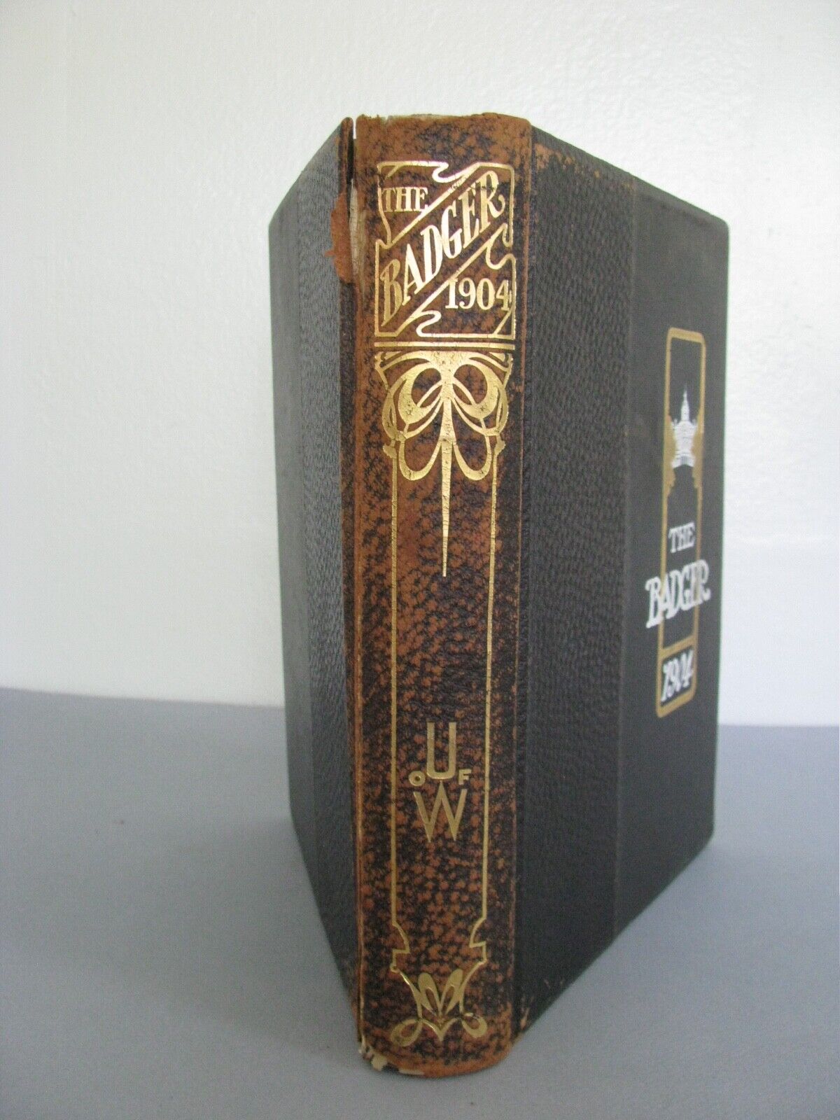 THE BADGER 1904 YEARBOOK UNIVERSITY OF WISCONSIN MADISON - ILLUSTRATED +PROGRAM