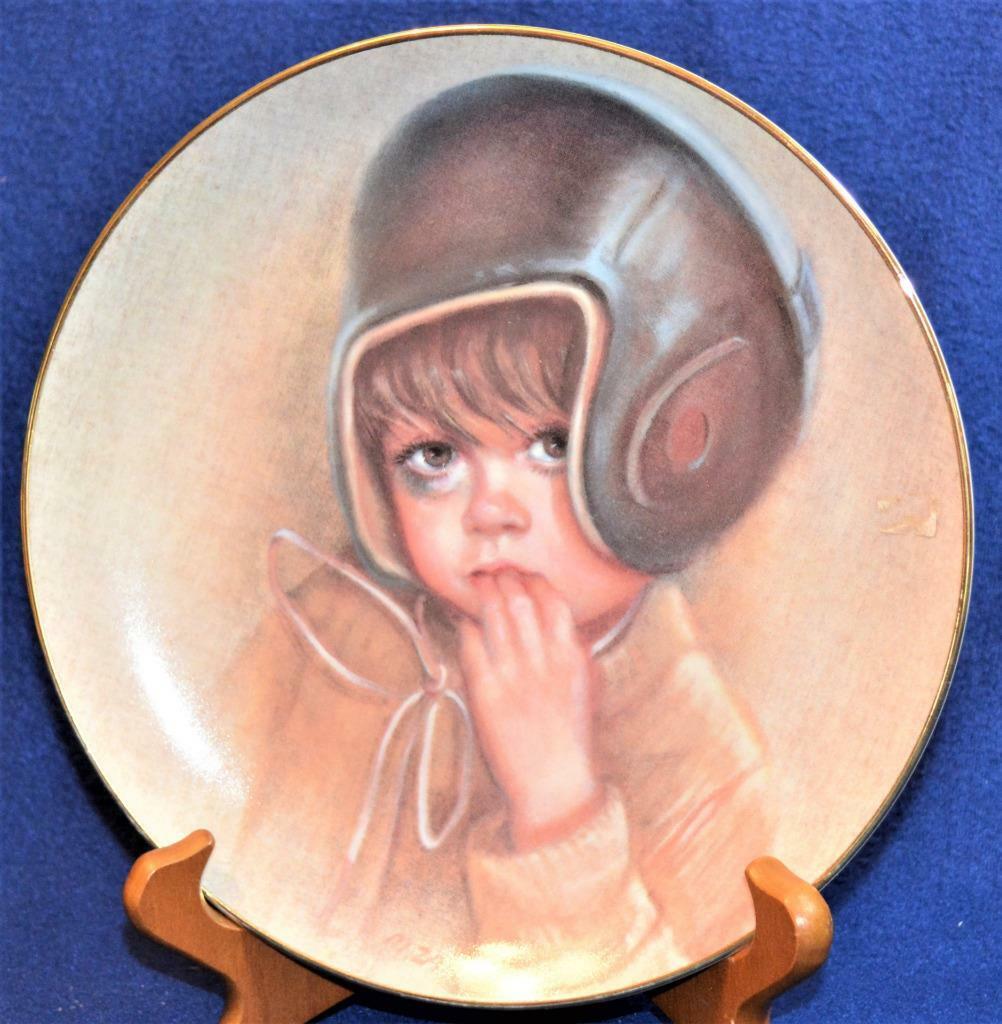 Vtg 1983 Fairmont FIRST GAME by Marilyn Zapp Nostalgic Memories Collectors Plate