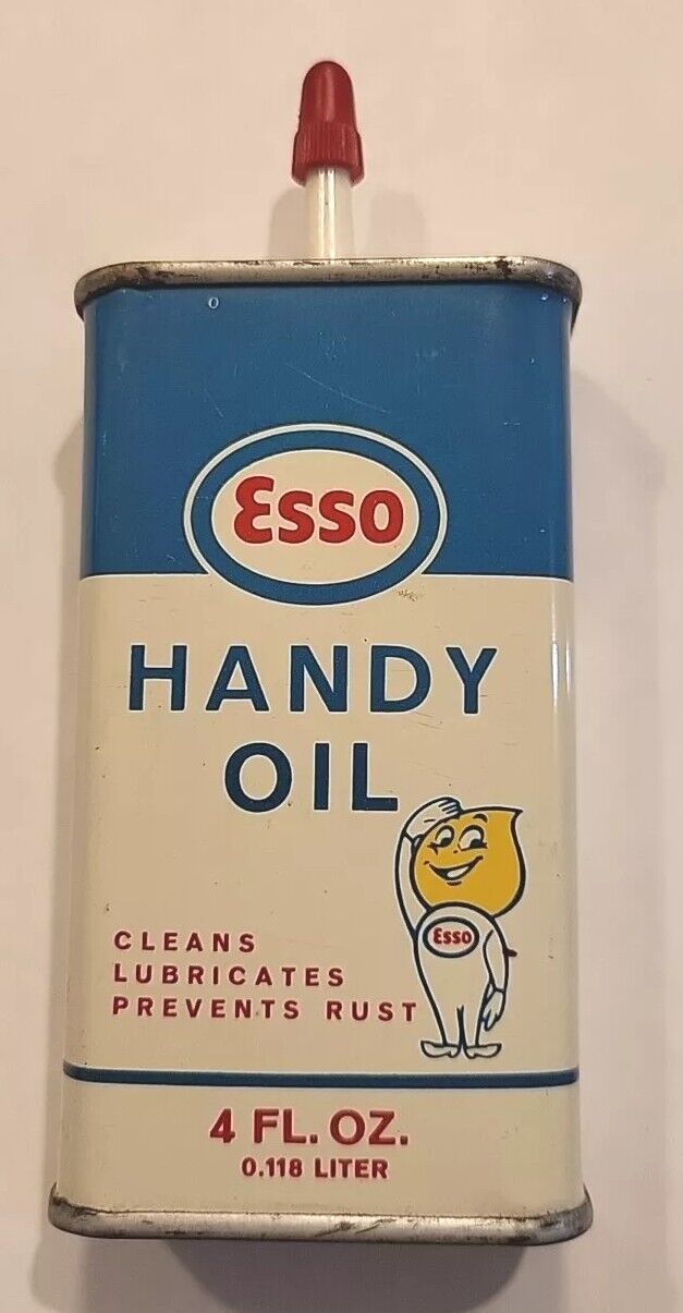 Vintage Esso Handy Oil Can - 4 oz. empty
