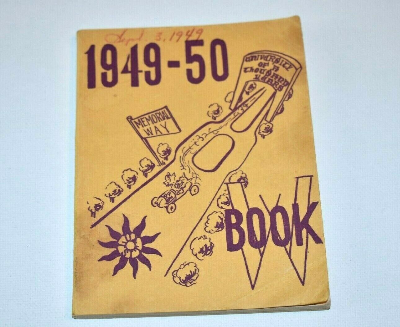 College 1949-50 University Of Washington of a Thousand Years Welcome Week Book