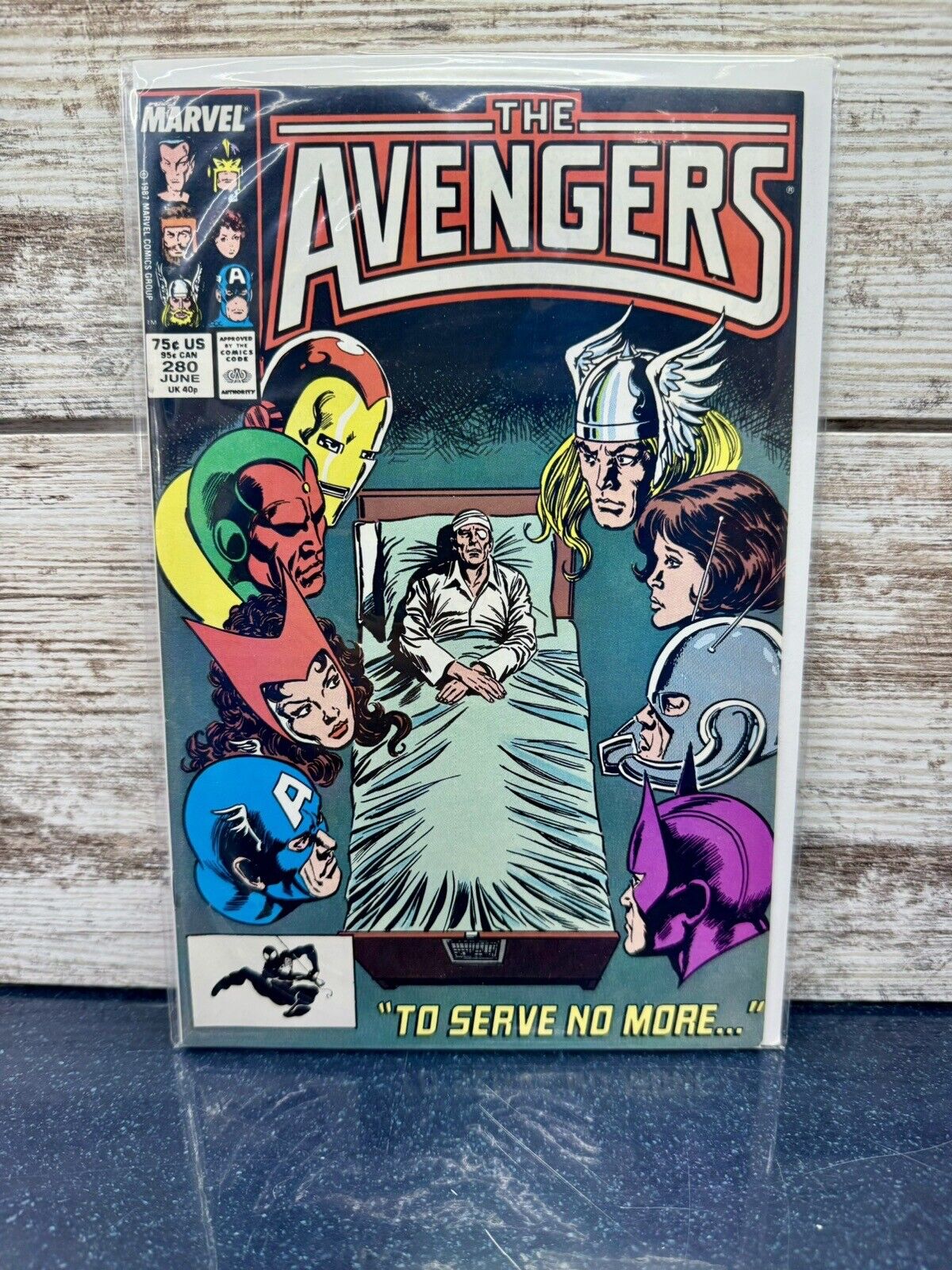 THE AVENGERS #280 JUNE 1987 MARVEL COMICS, Awesome Condition, 75 Cent, Copper