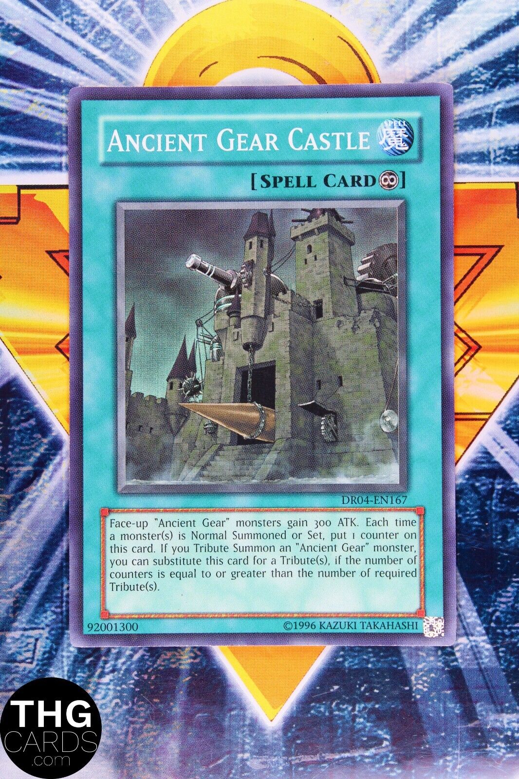 Ancient Gear Castle DR04-EN167 Super Rare Yugioh Card Dark Revelations 4