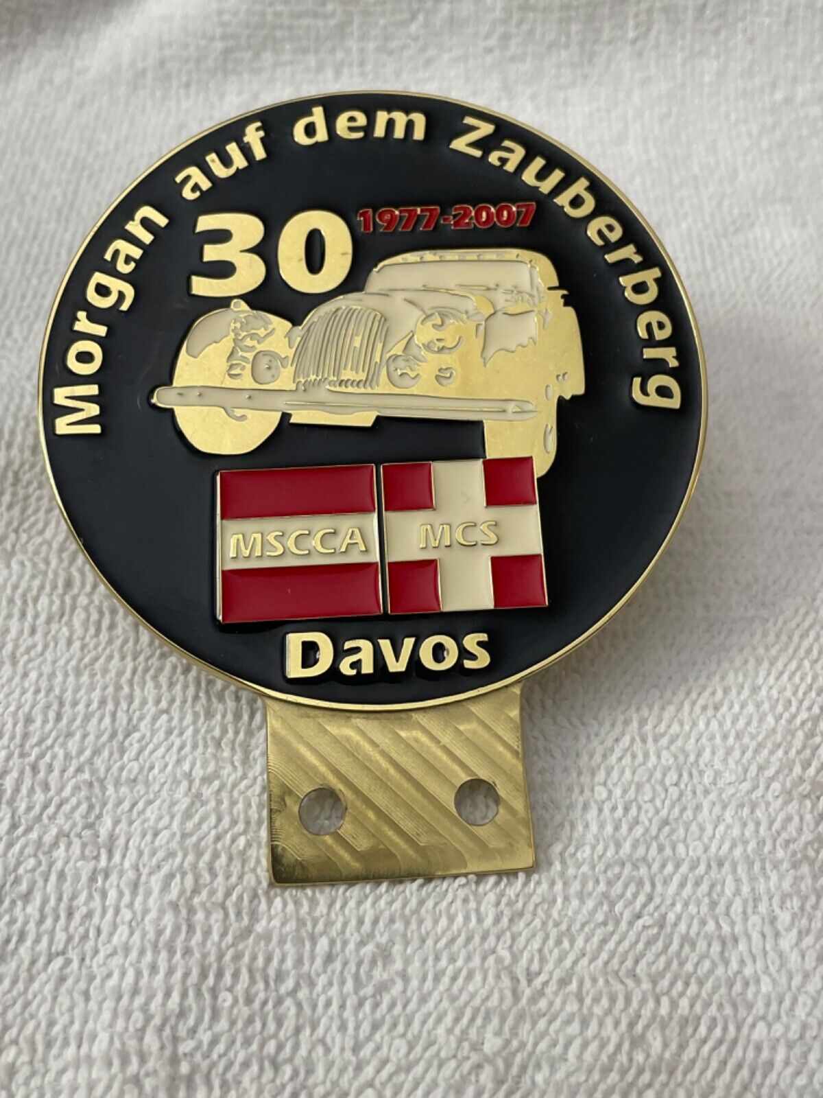 2007 Morgan Sports Car Club of Austria Badge