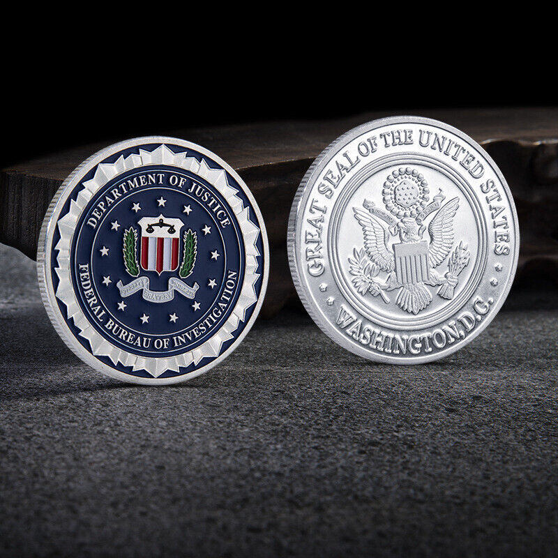 US American Federal Bureau of Investigation FBI EAGLE Challenge Coin 