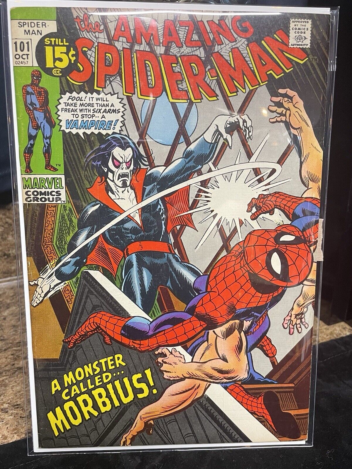 🔥Amazing Spider-man 101🔑1st Morbius🦇VF+🚨Great Copy 🔥Hot🧛Taking Offers
