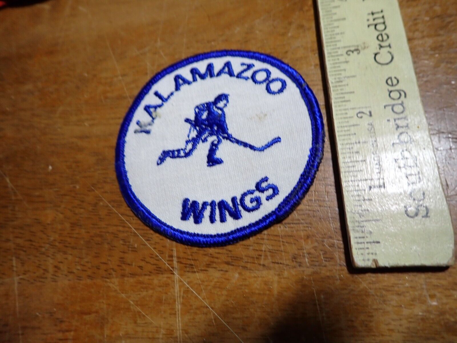 Kalamazoo Wings | Kalamazoo, MI Professional Hockey  NHL HOCKEY  PATCH BX G #19