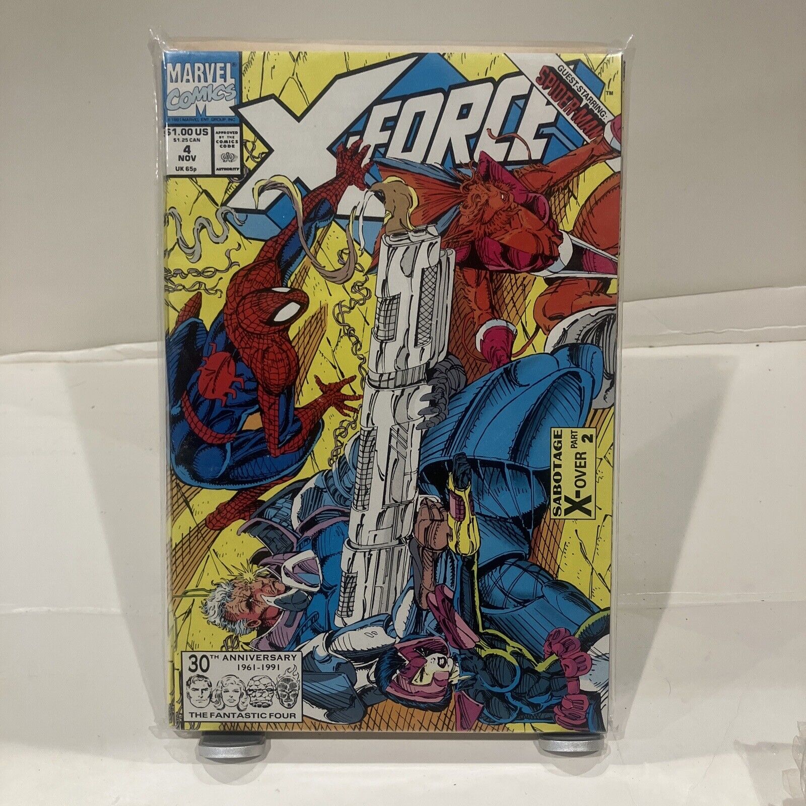 X-Force #4 1991 Marvel Comics Comic Book 