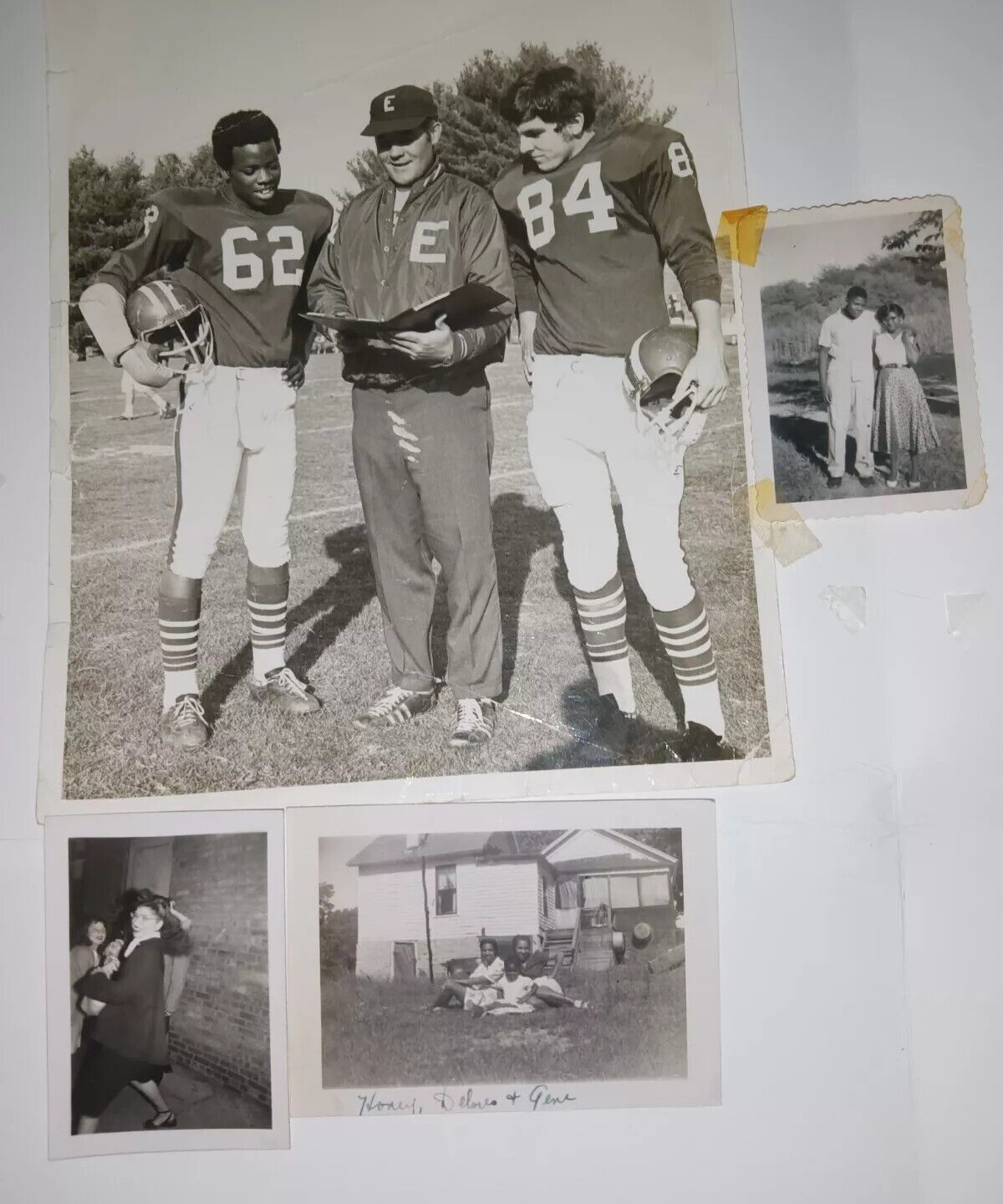 1940's - 60sSepia African American High School Teens Football King , Sweetheart 