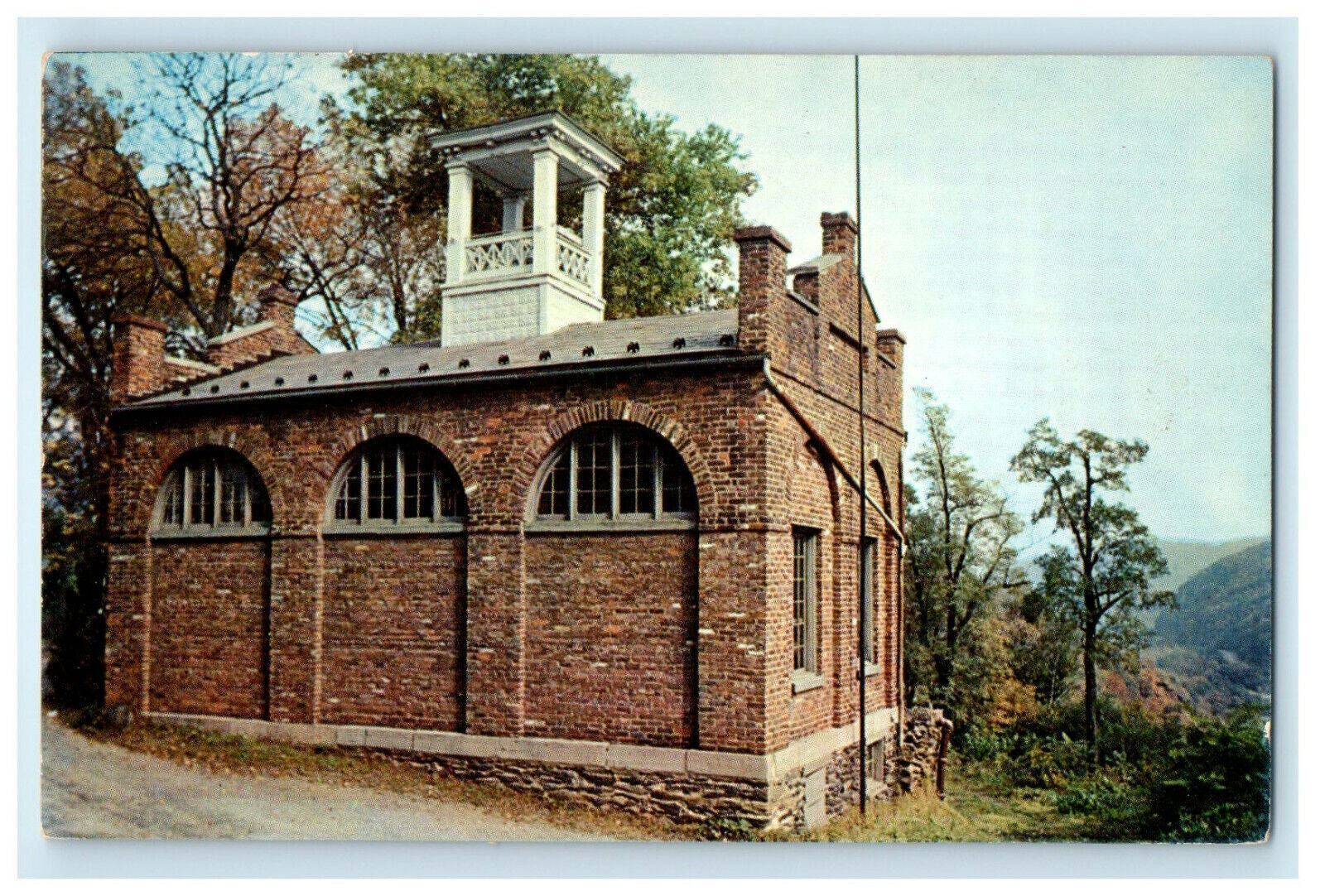 1961 John Brown\'s Fort Harper\'s Ferry, West Virginia WV Posted Postcard