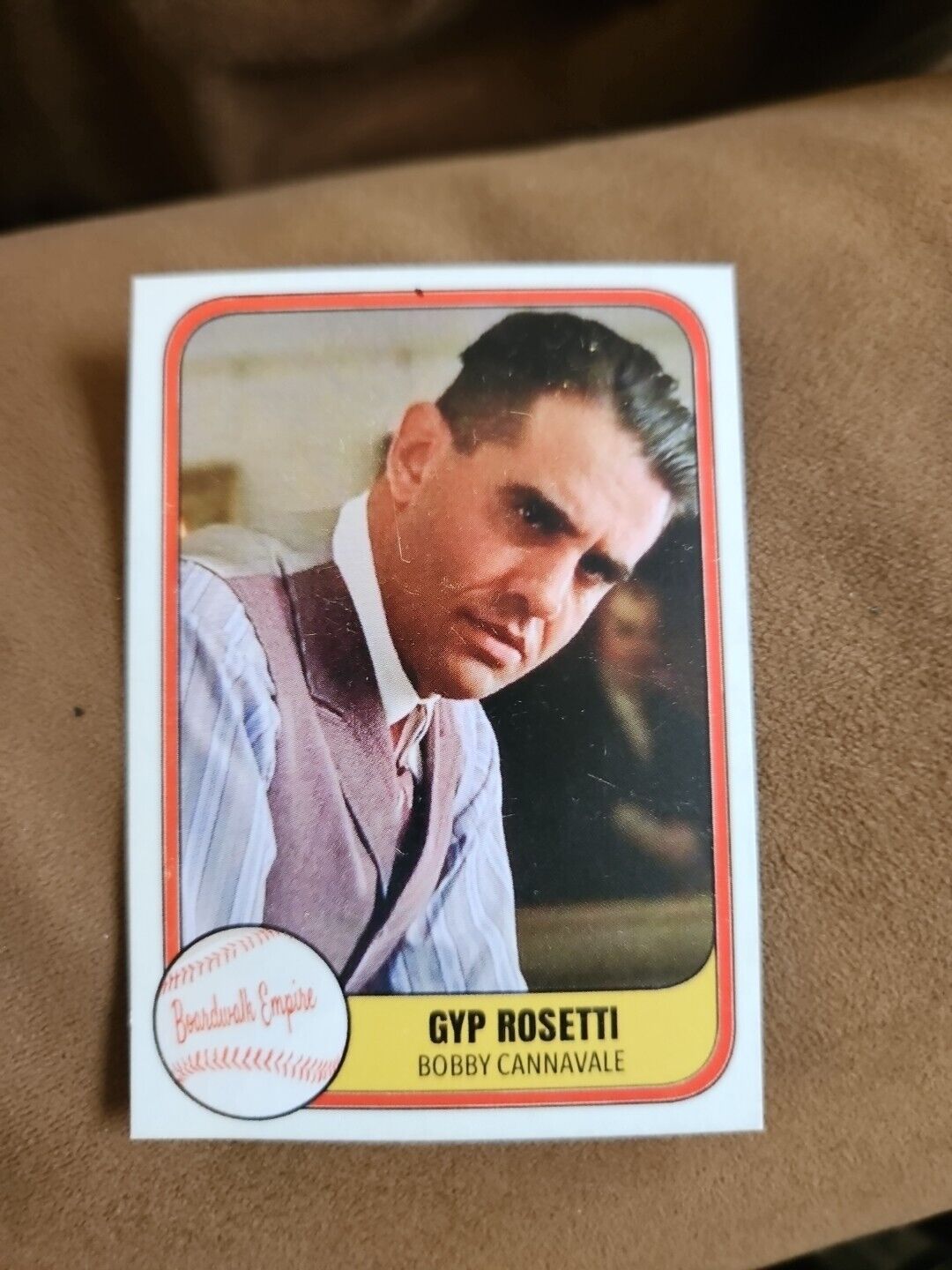 Bobby Cannavale Custom Card - Played Gyp Rosetti In Boardwalk Empire